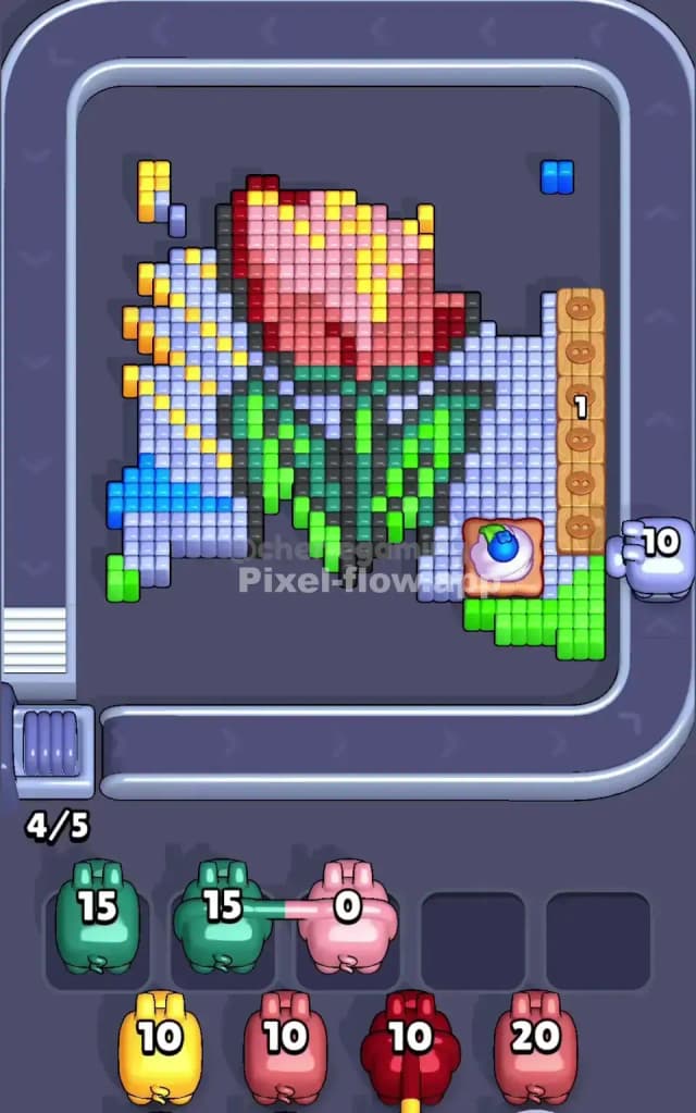 Pixel Flow Level 553 Solution 1