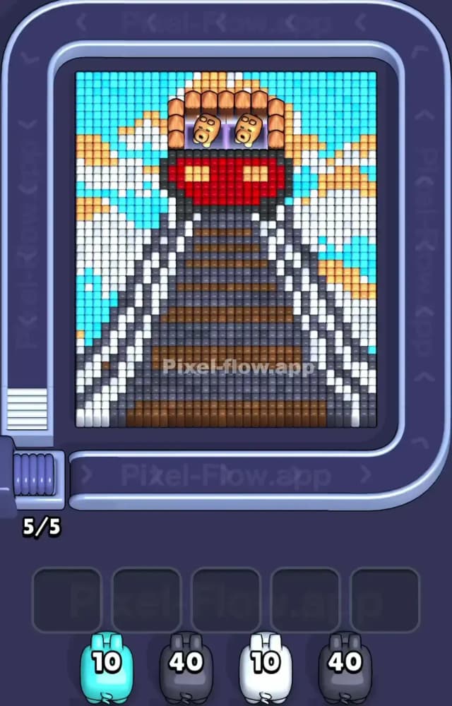 Pixel Flow Level 1563 Gameplay
