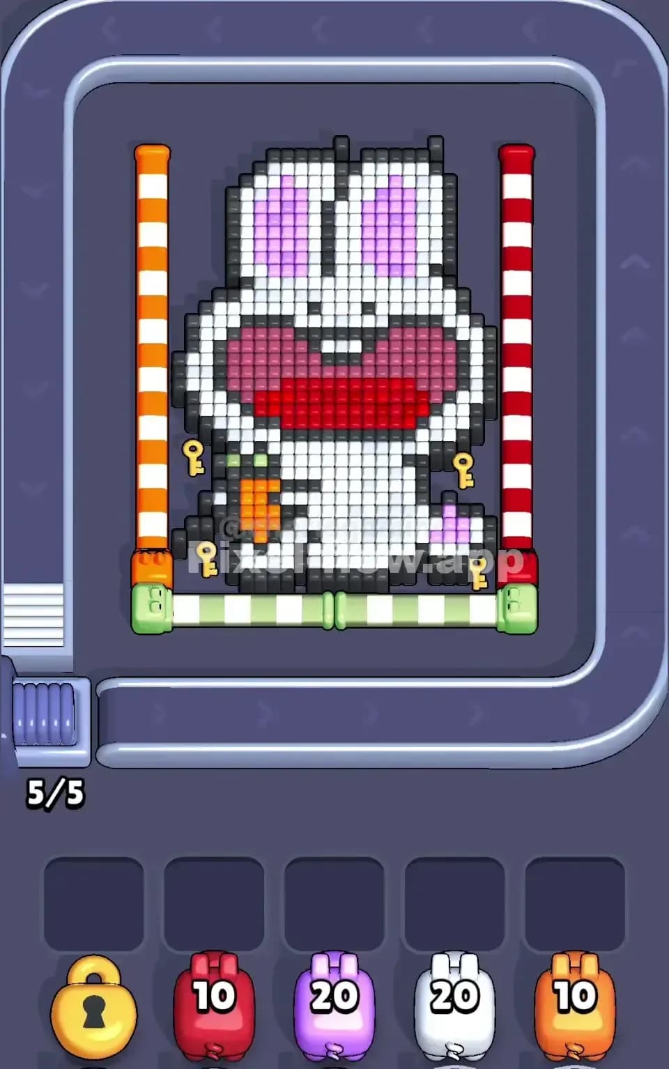 Pixel Flow Level 64 Screenshot