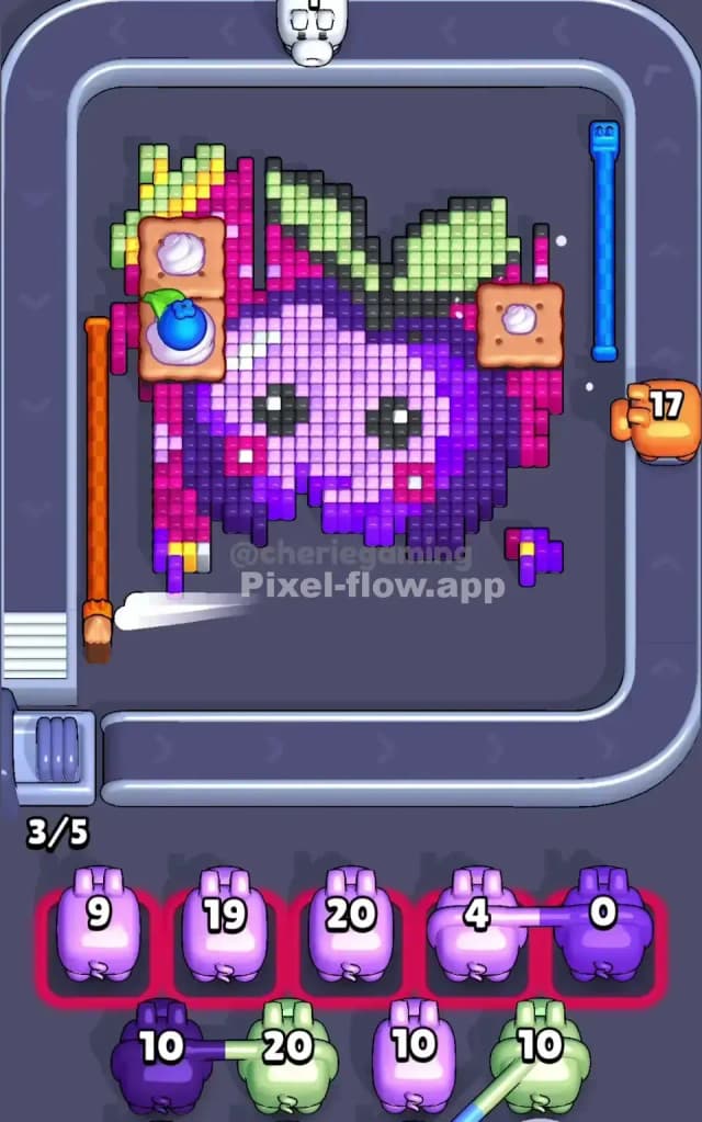 Pixel Flow Level 648 Solution 2