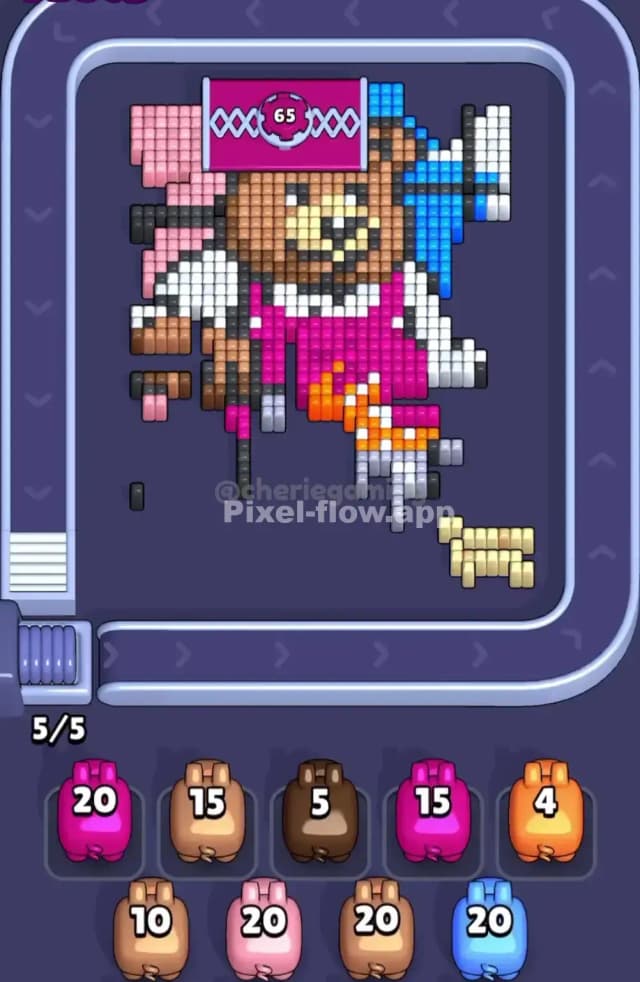 Pixel Flow Level 1694 Solution 2