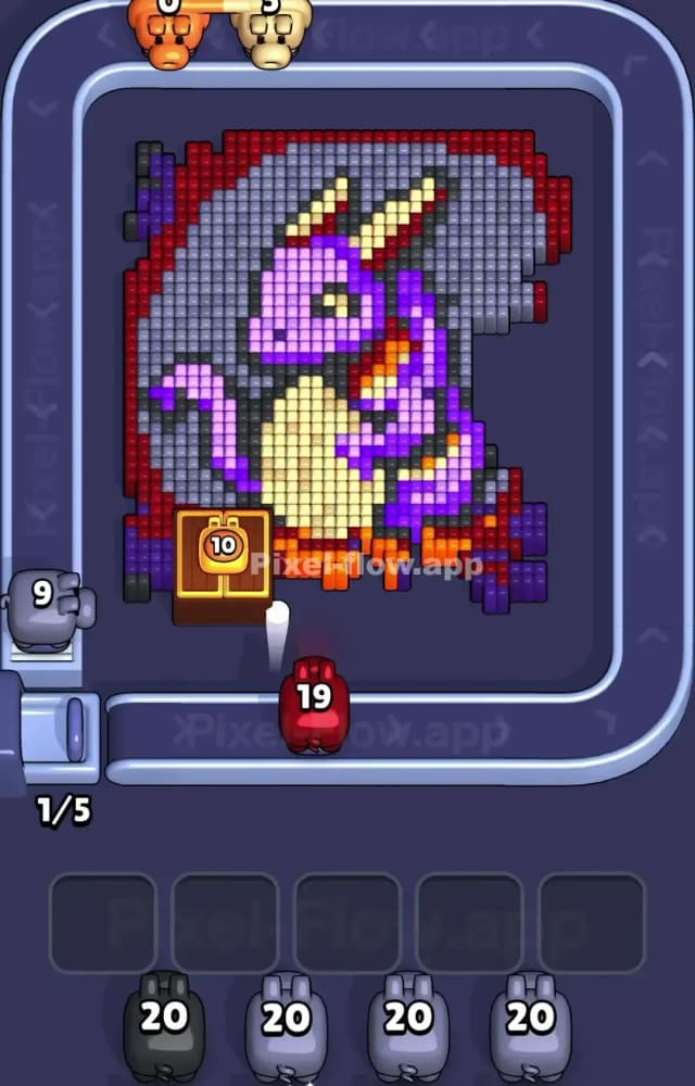 Pixel Flow Level 1327 Solution 1