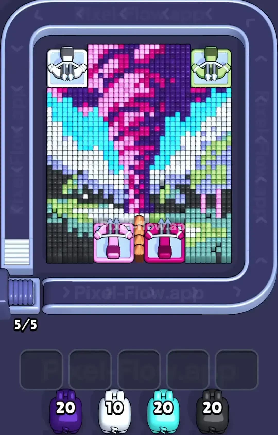 Pixel Flow Level 1588 Screenshot