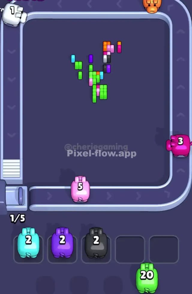 Pixel Flow Level 1779 Solution 3