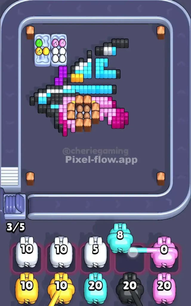 Pixel Flow Level 669 Solution 3