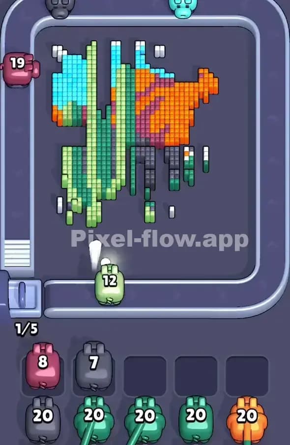 Pixel Flow Level 409 Solution 2