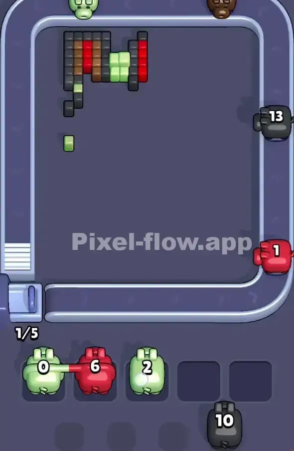 Pixel Flow Level 416 Solution 3