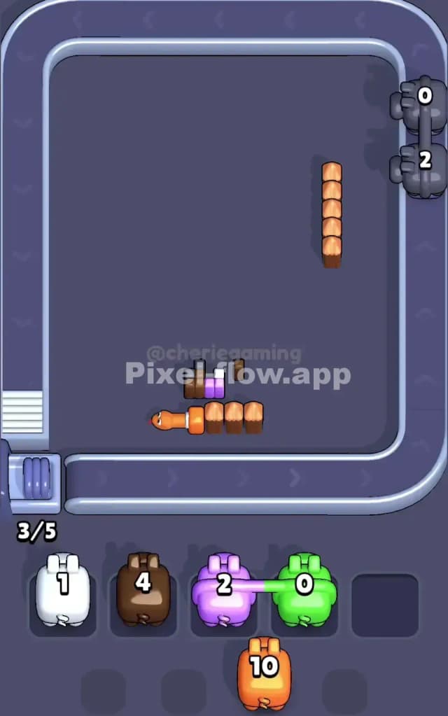 Pixel Flow Level 165 Solution 3