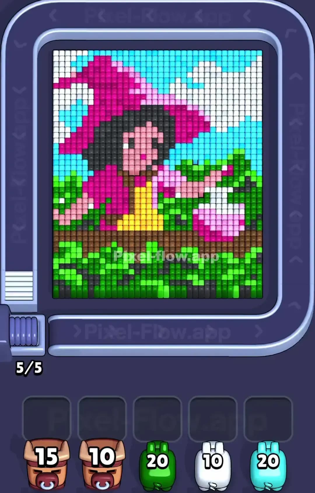 Pixel Flow Level 1453 Screenshot