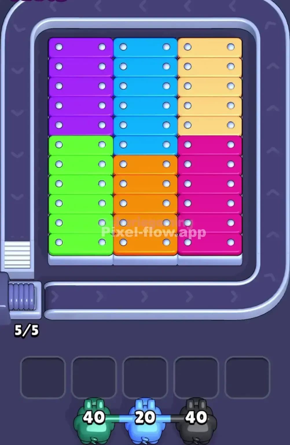 Pixel Flow Level 1606 Screenshot