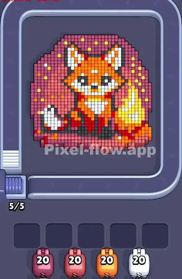 Pixel Flow Level 410 Screenshot