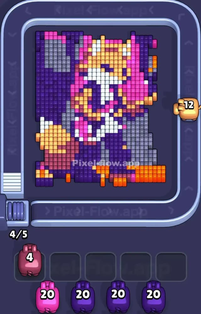 Pixel Flow Level 1481 Solution 2
