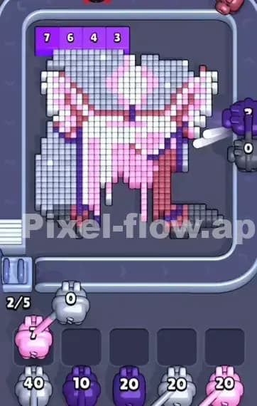 Pixel Flow Level 338 Solution 1