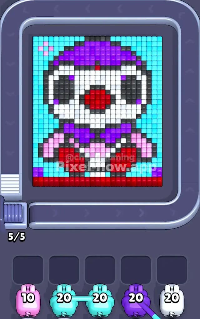 Pixel Flow Level 28 Gameplay