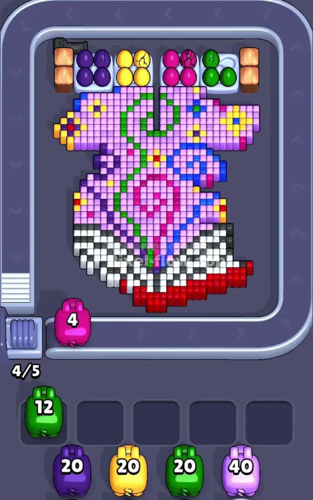 Pixel Flow Level 361 Solution 1