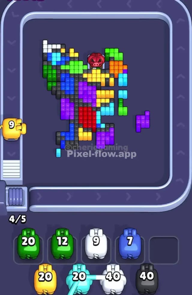 Pixel Flow Level 1660 Solution 2