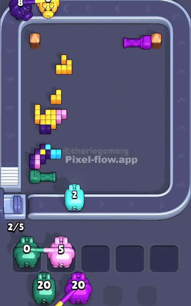 Pixel Flow Level 506 Solution 3