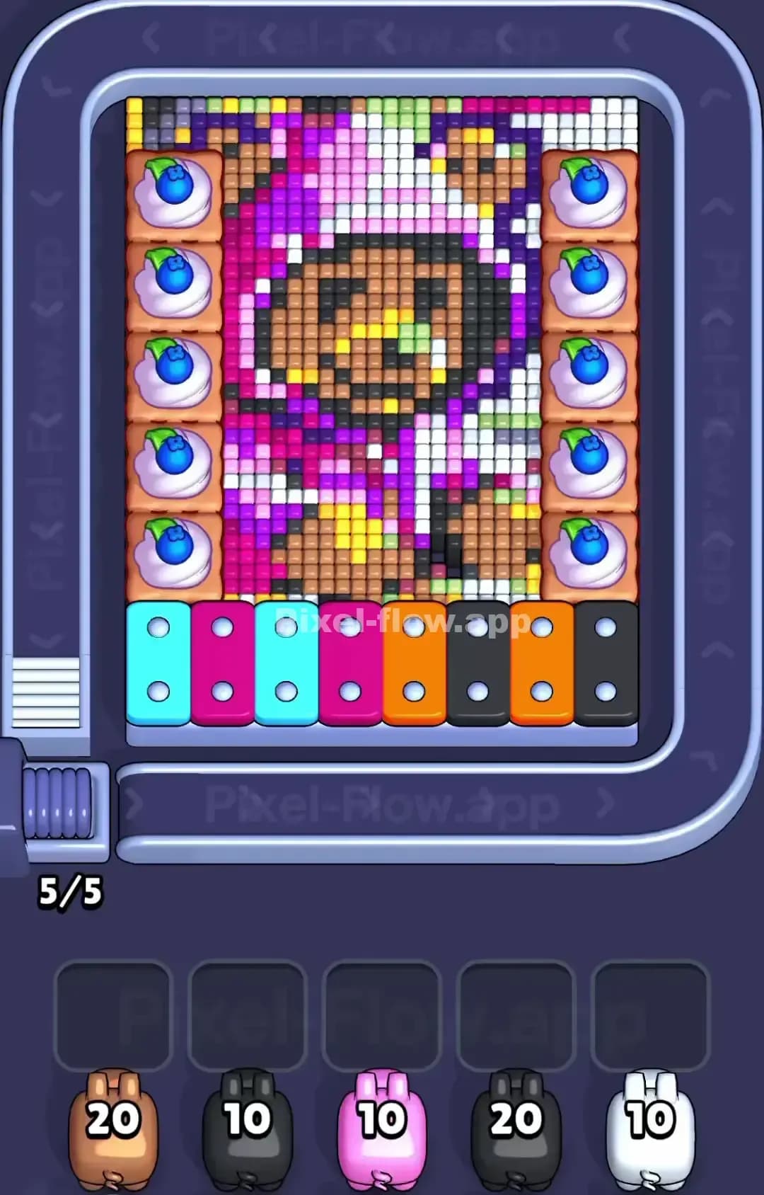 Pixel Flow Level 1580 Screenshot