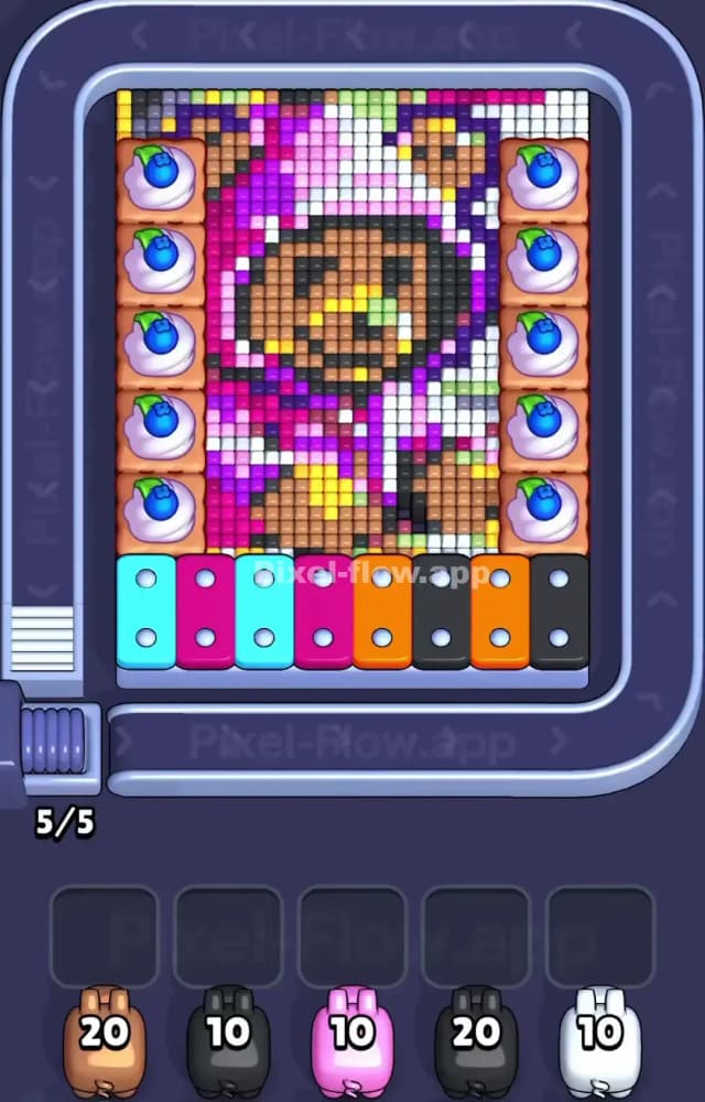 Pixel Flow Level 1580 Gameplay