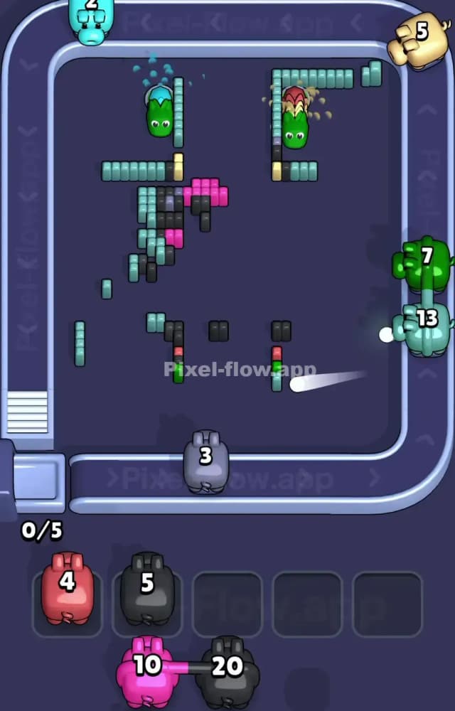 Pixel Flow Level 1405 Solution 3