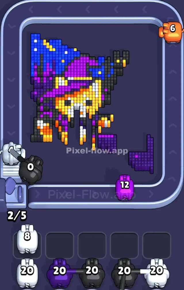 Pixel Flow Level 867 Solution 2