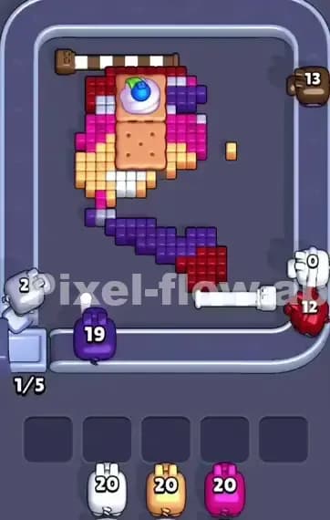 Pixel Flow Level 403 Solution 2