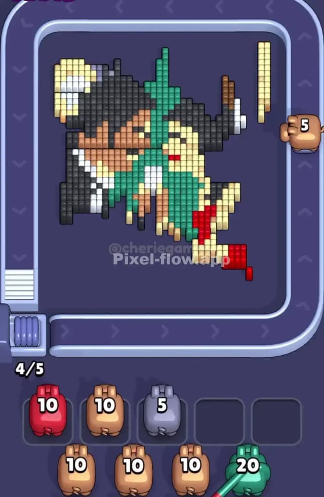 Pixel Flow Level 1648 Solution 2