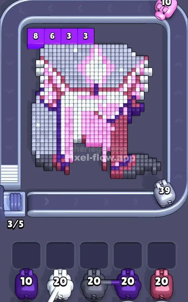 Pixel Flow Level 337 Solution 1