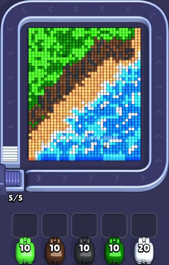 Pixel Flow Level 953 Gameplay