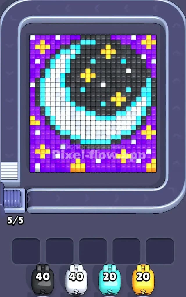 Pixel Flow Level 47 Gameplay