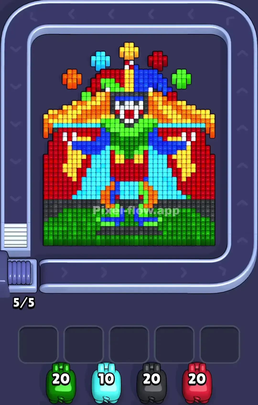 Pixel Flow Level 962 Screenshot