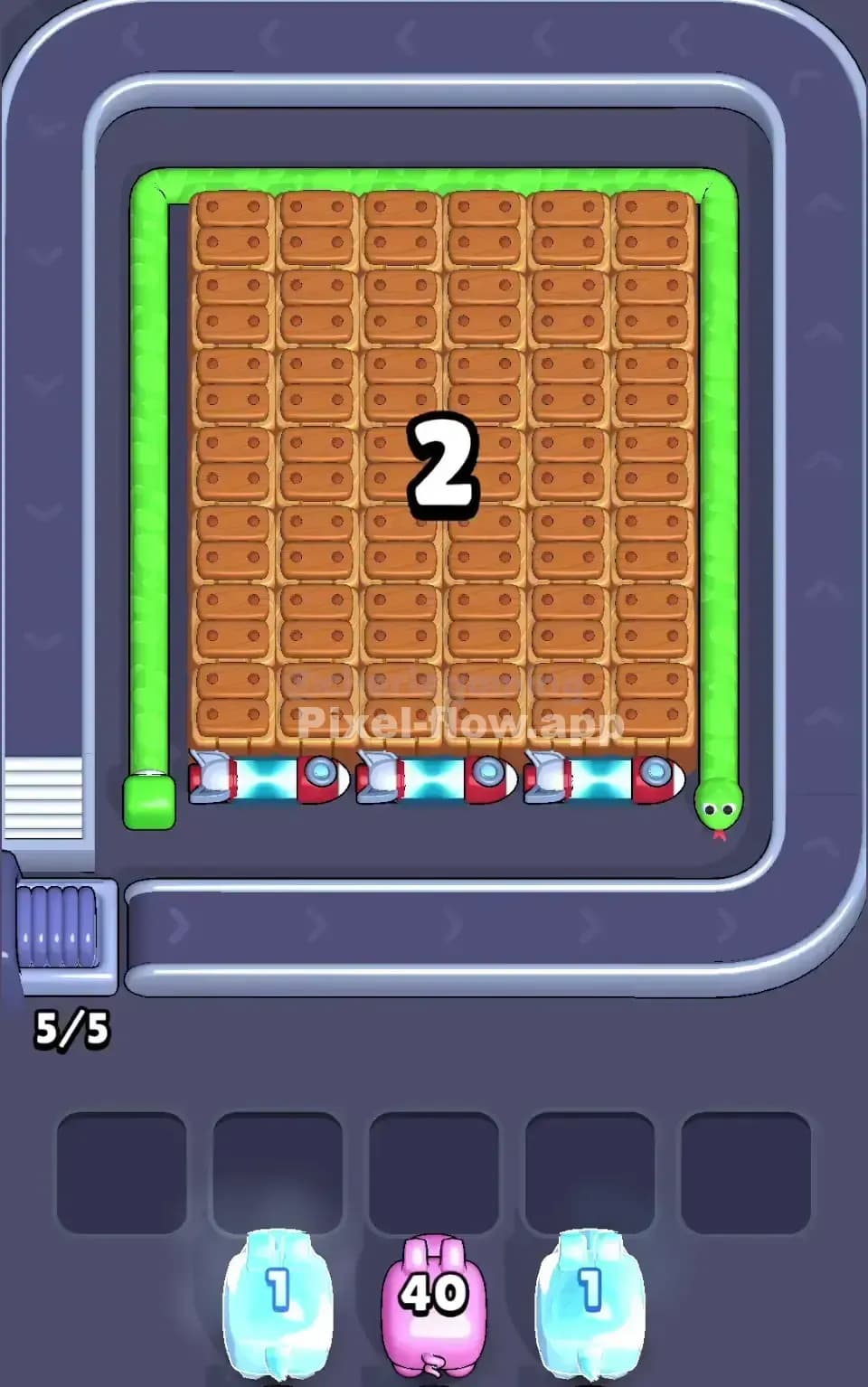 Pixel Flow Level 668 Screenshot