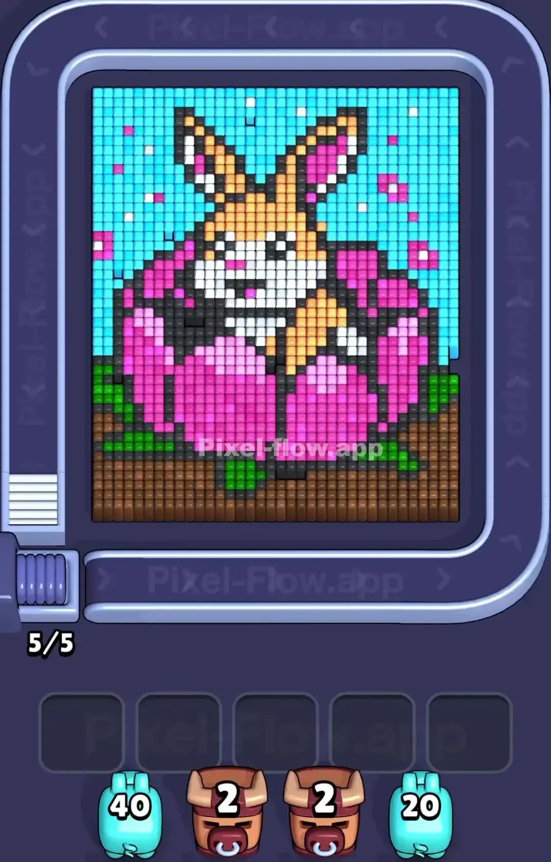 Pixel Flow Level 1391 Screenshot