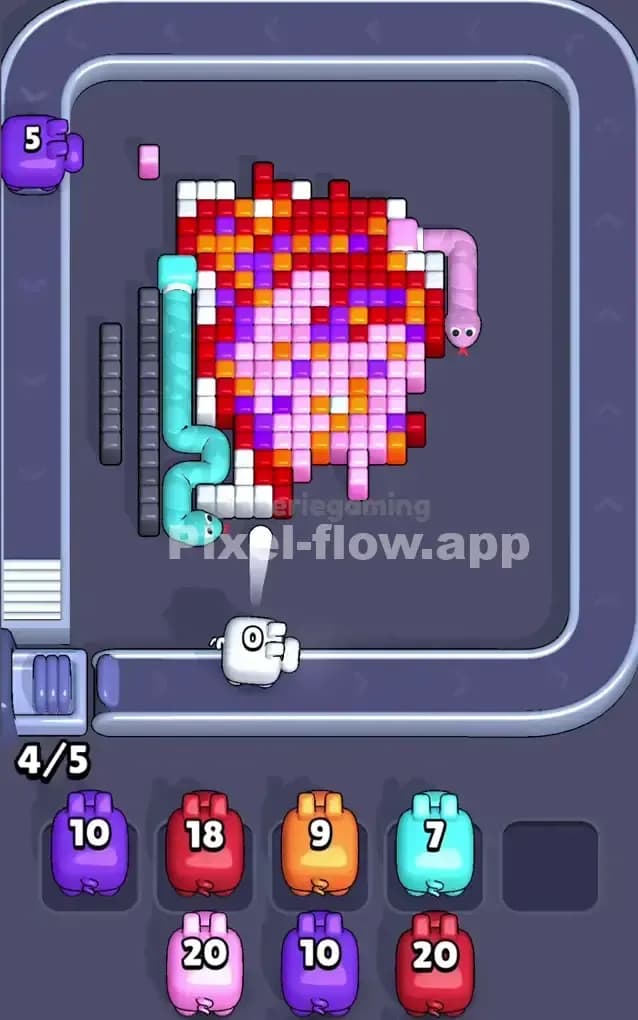 Pixel Flow Level 265 Solution 2