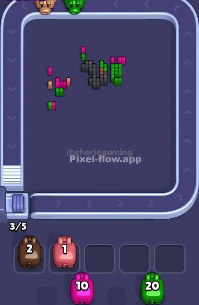 Pixel Flow Level 1645 Solution 3