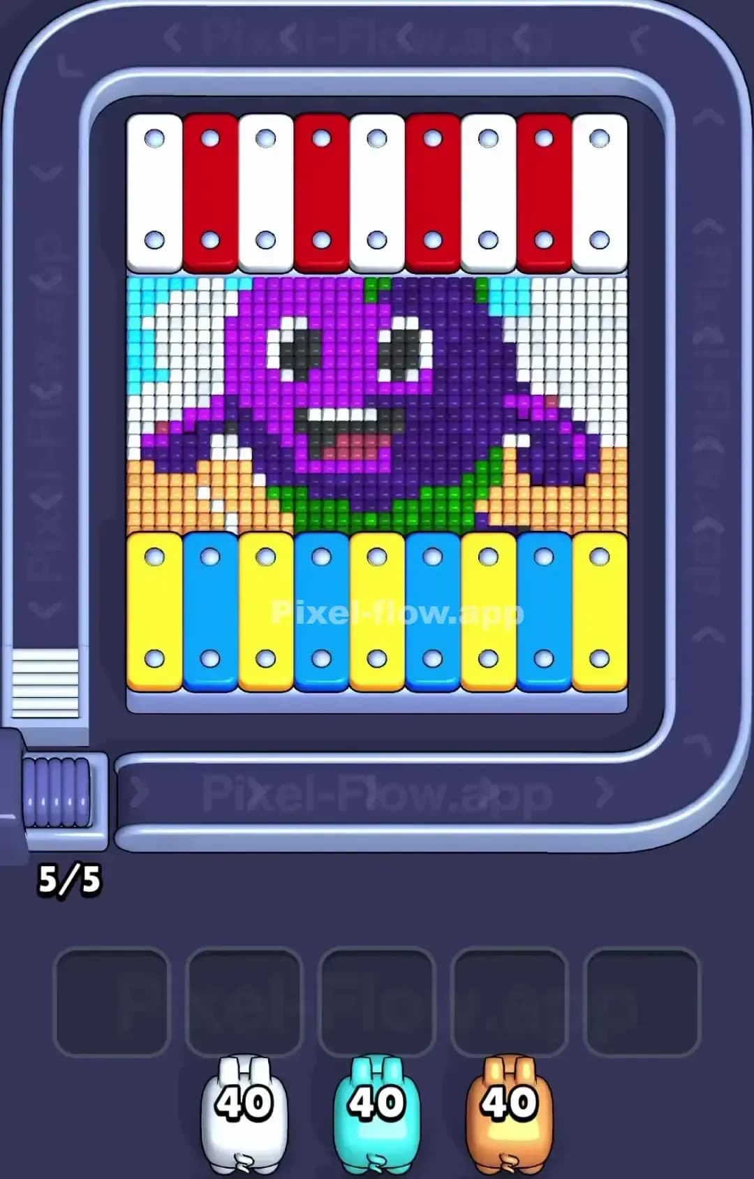 Pixel Flow Level 1461 Screenshot