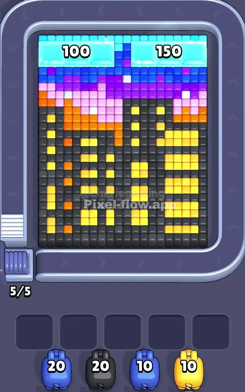 Pixel Flow Level 373 Screenshot