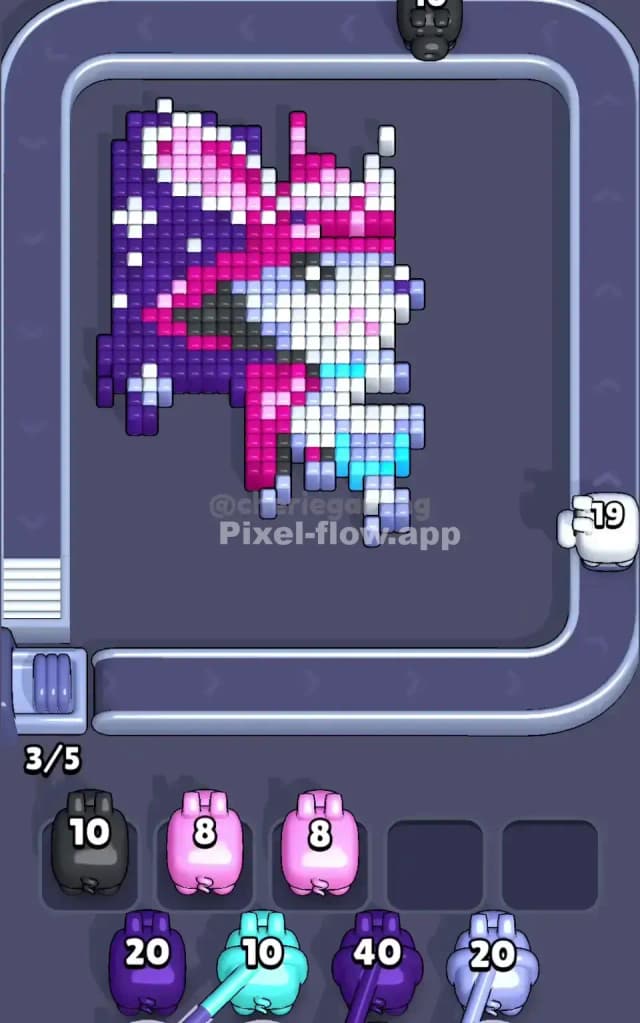 Pixel Flow Level 370 Solution 2