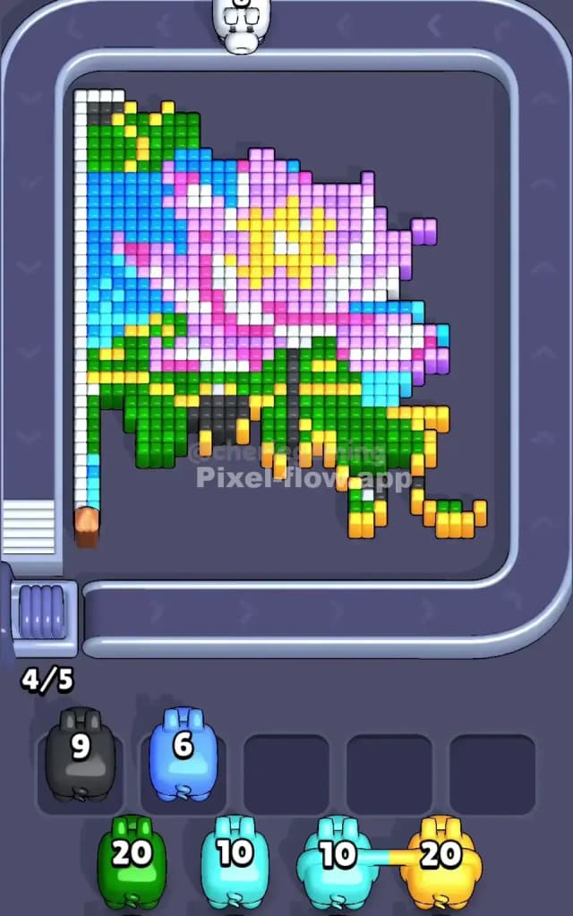 Pixel Flow Level 548 Solution 1