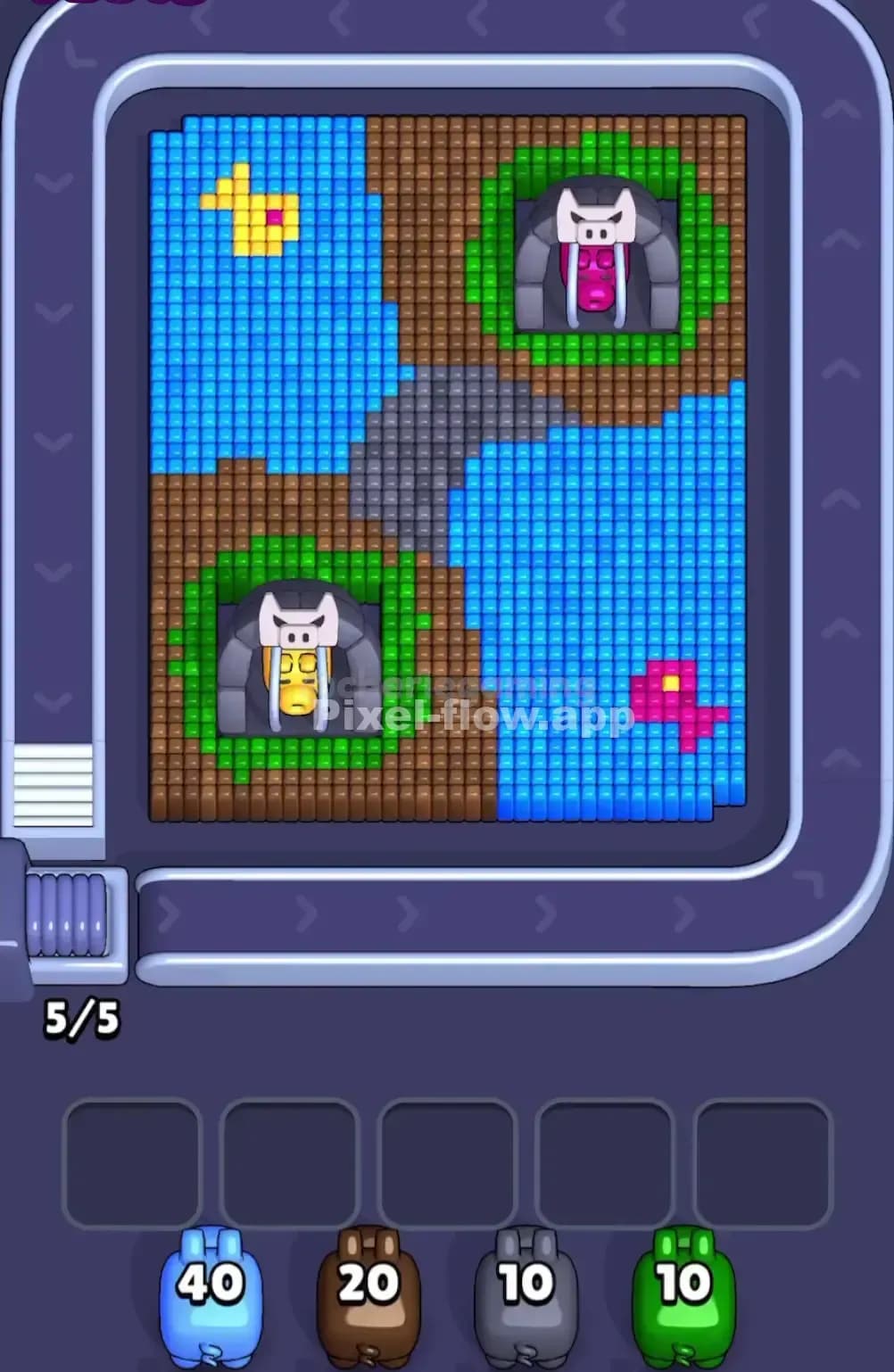 Pixel Flow Level 1703 Screenshot