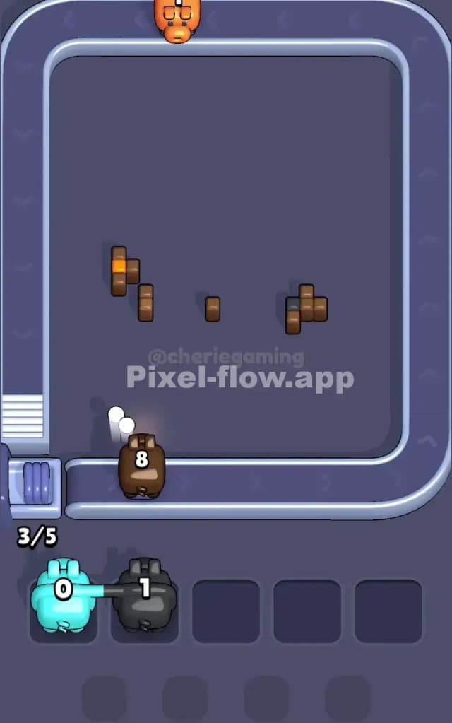 Pixel Flow Level 146 Solution 3
