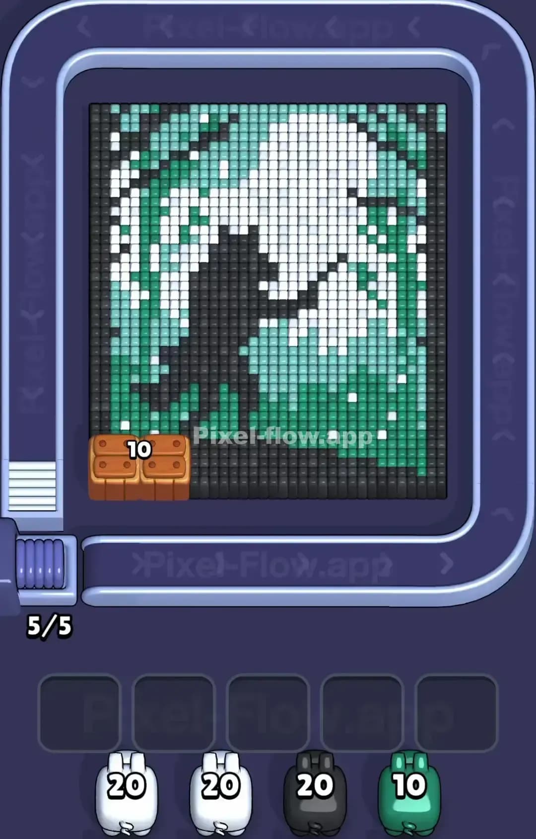Pixel Flow Level 1308 Screenshot