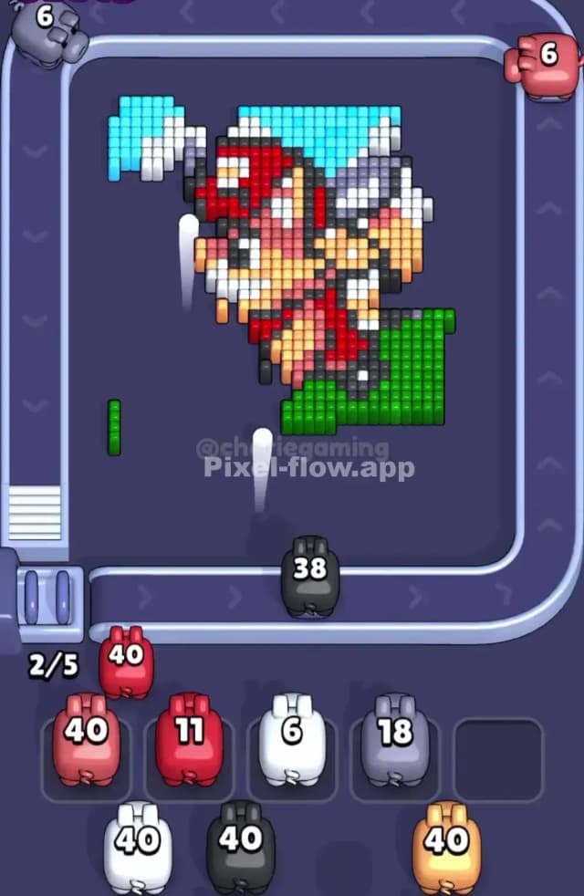 Pixel Flow Level 1781 Solution 2