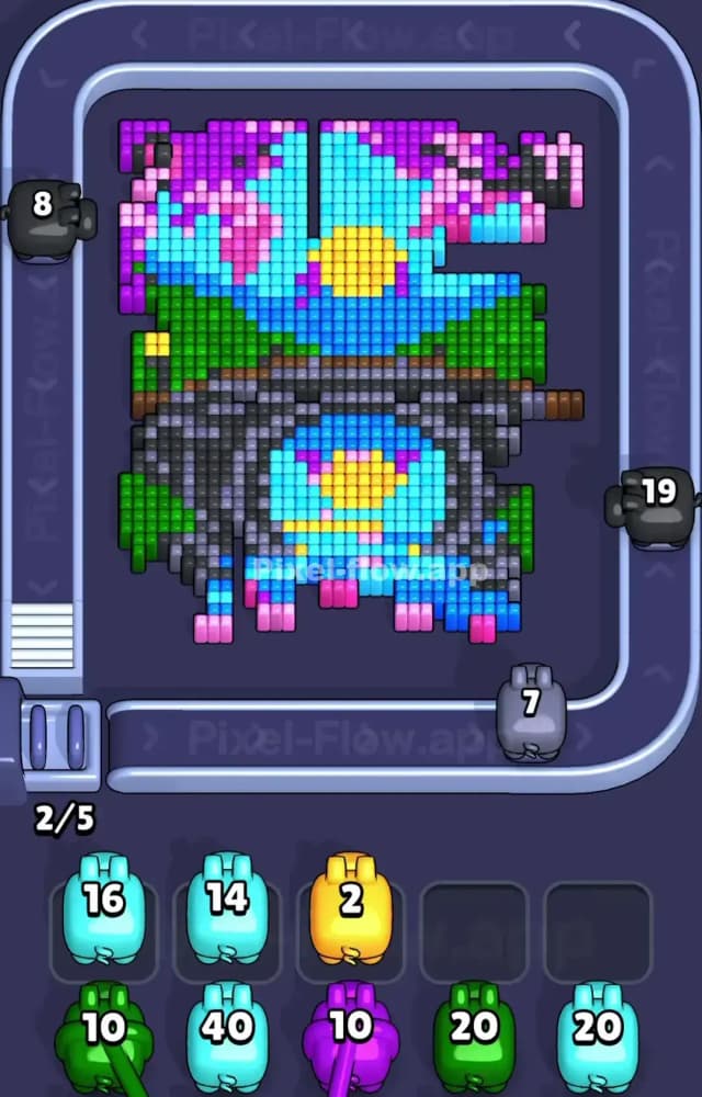 Pixel Flow Level 1373 Solution 1
