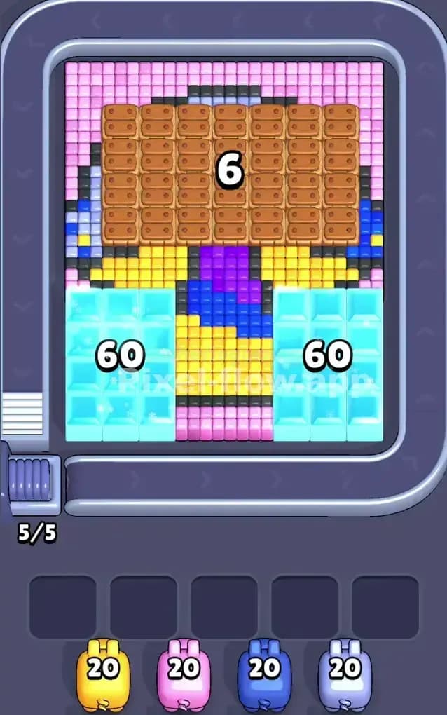 Pixel Flow Level 261 Screenshot