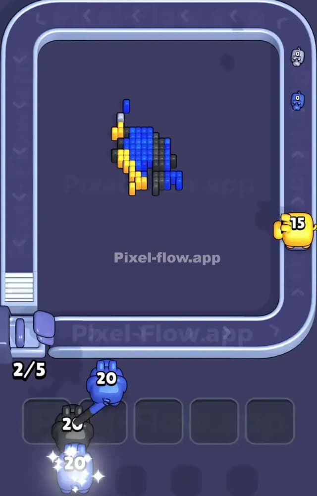 Pixel Flow Level 1031 Solution 3