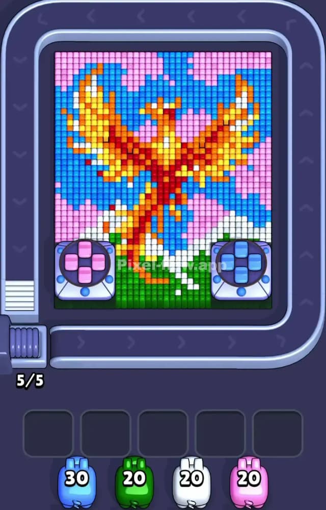 Pixel Flow Level 1106 Gameplay