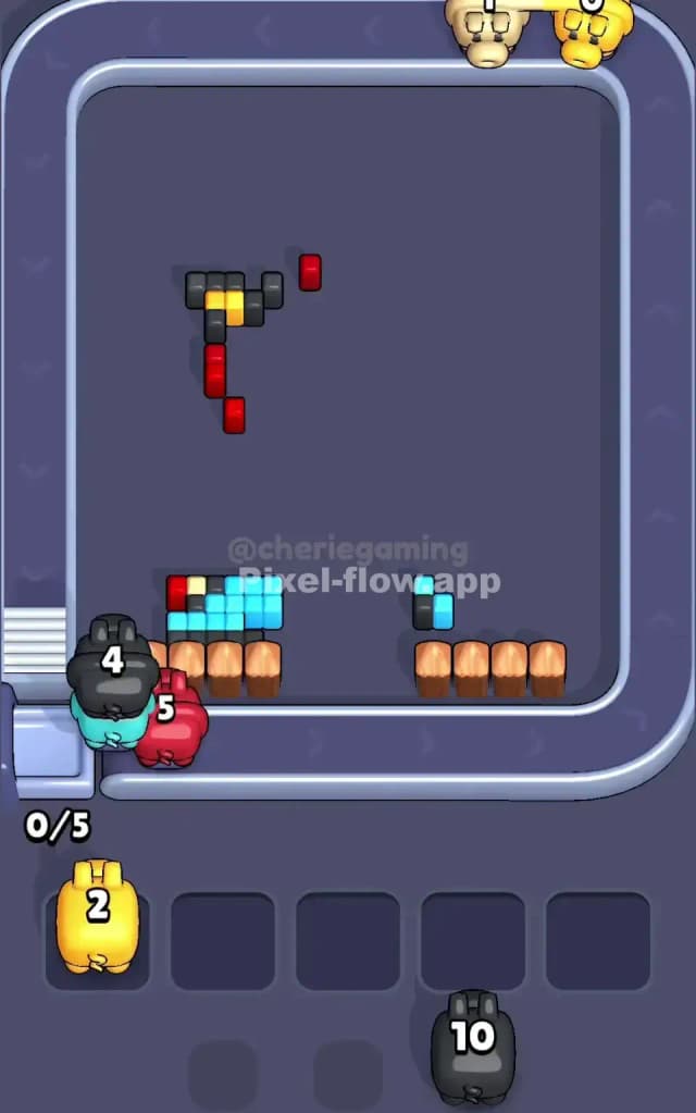 Pixel Flow Level 499 Solution 3