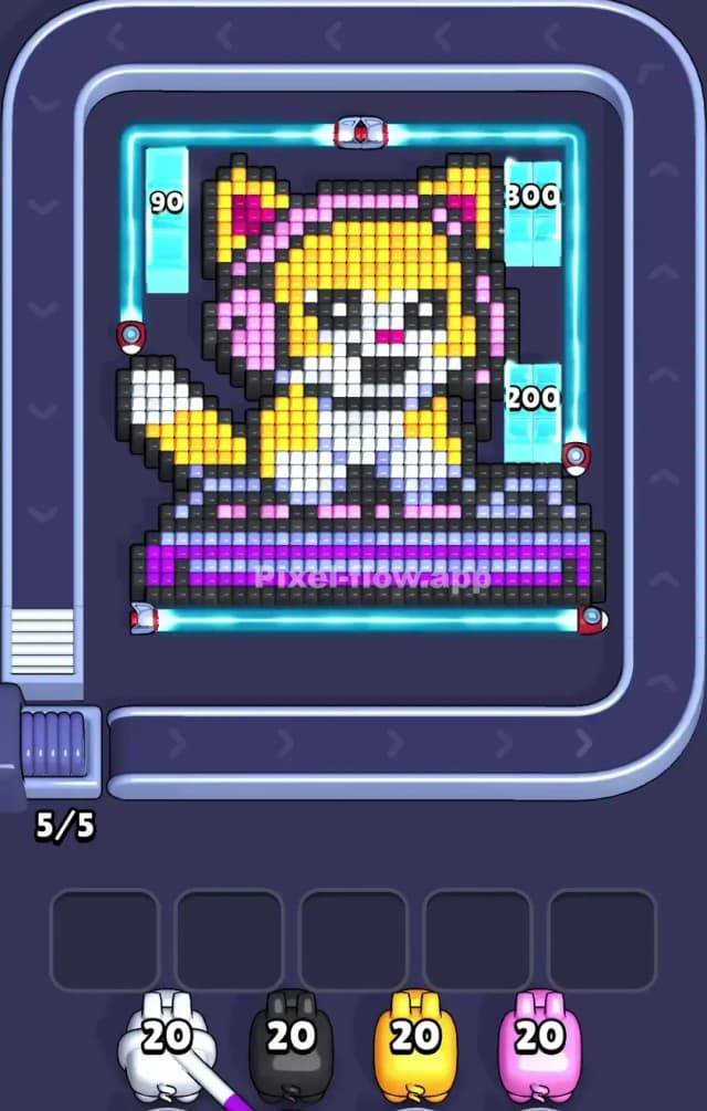 Pixel Flow Level 812 Gameplay