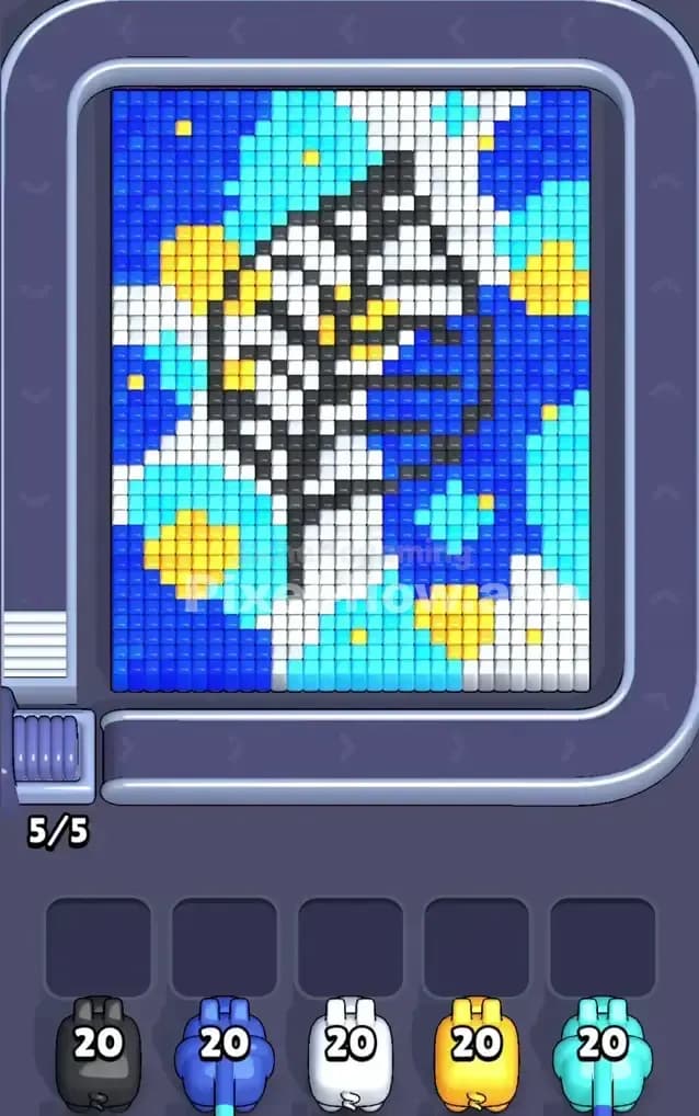 Pixel Flow Level 248 Gameplay